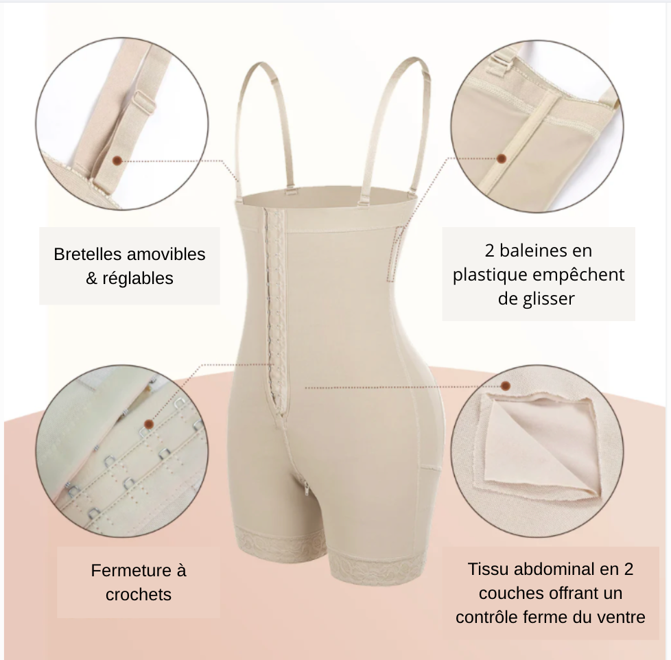 Gaine Colombienne Taille de Guêpe & Remonte-Fesses-Ma Silhouette –